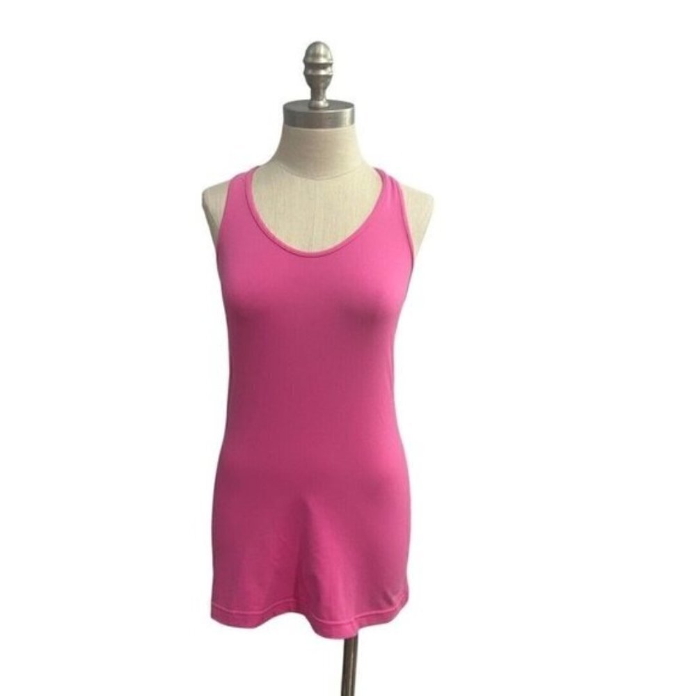 Lululemon Racerback Tank Top Pink Elevate Akron Size 8 Women's